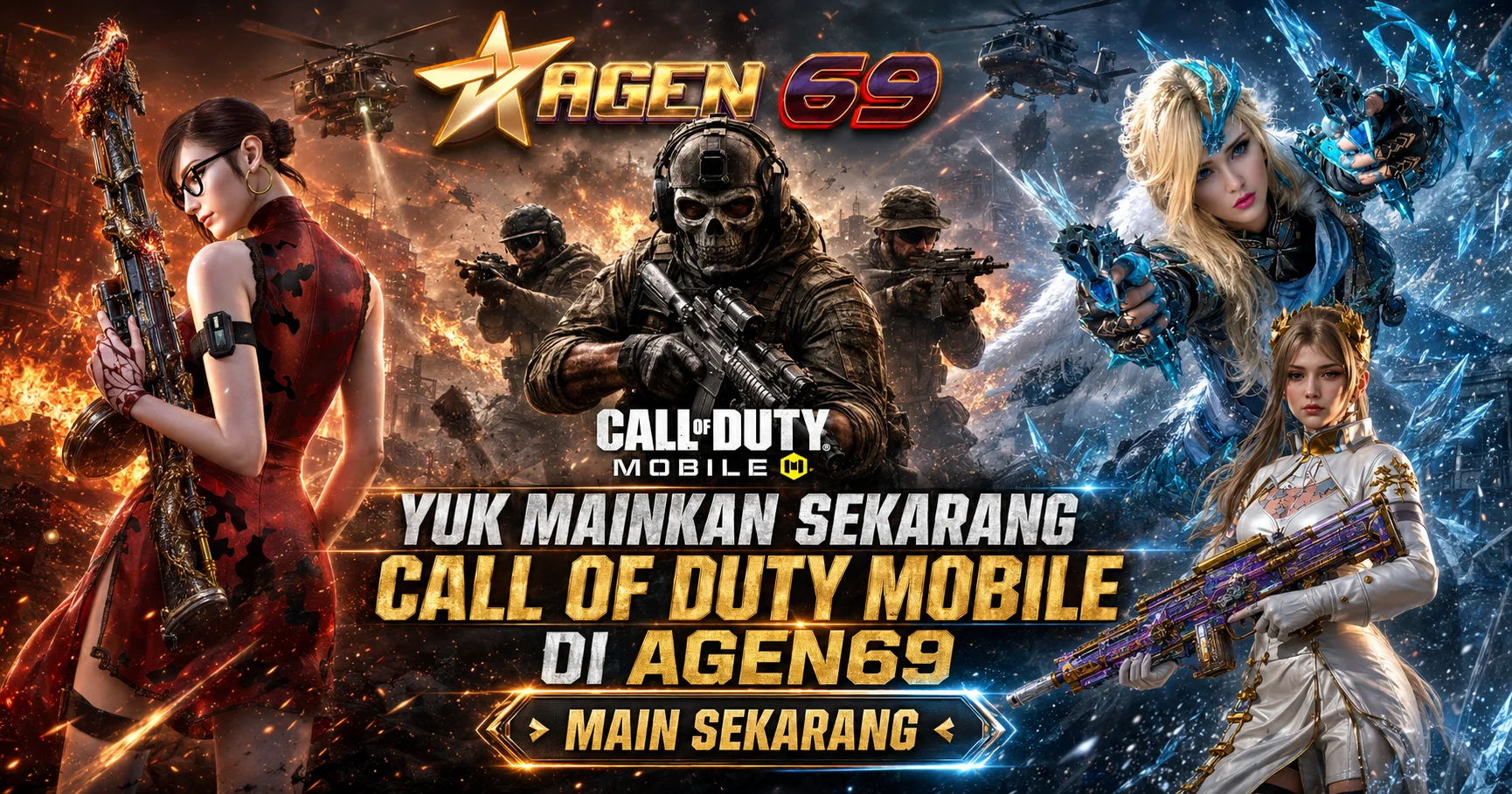 AGEN69 Banner - Daftar Game Mobile