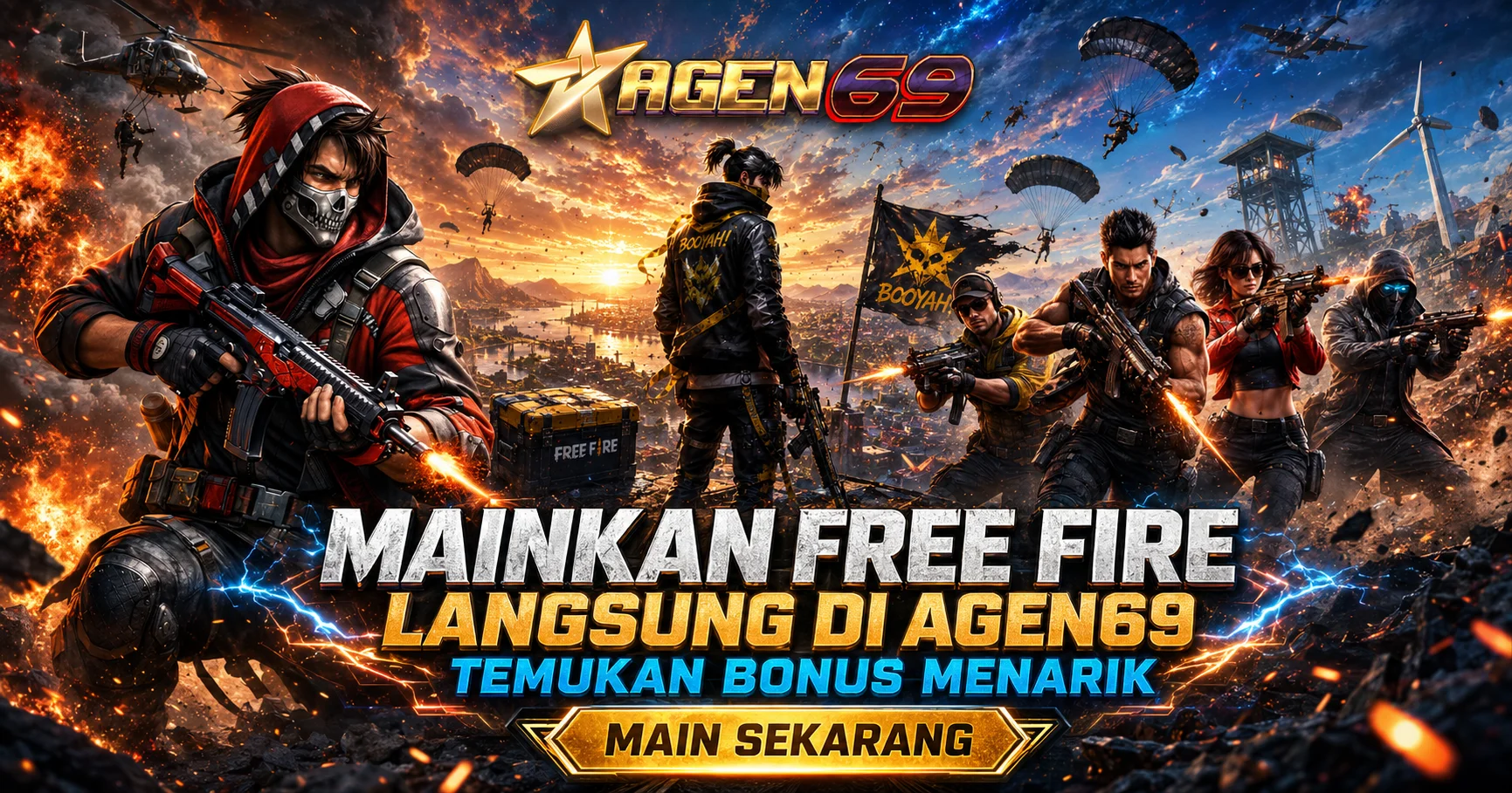 AGEN69 Banner - Game Mobile Indonesia Terbaik